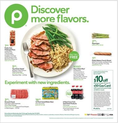 Plus, you can take advantage of online ordering, curbside pickup, and delivery options to save time and hassle. . Publix weekly ad ocala fl